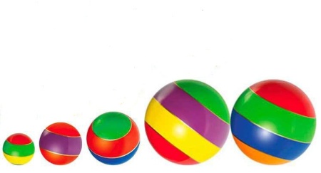 Купить Мячи резиновые (комплект из 5 мячей различного диаметра) в Октябрьском 